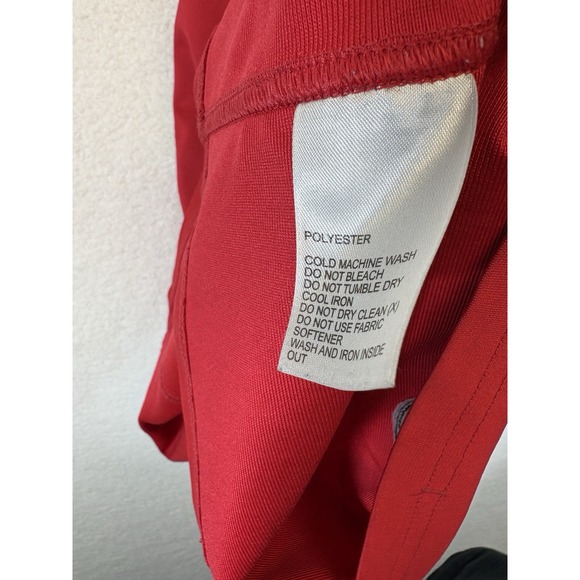 Adidas All Blacks Training Jersey New Zealand Rugby Red Climacool Mens 3XL - Picture 10 of 13